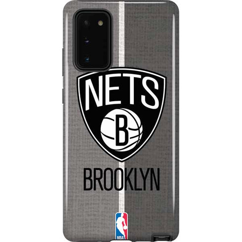 NBA Brooklyn Nets Canvas Galaxy Note20 5G Pro Case