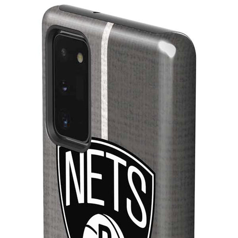 NBA Brooklyn Nets Canvas Galaxy Note20 5G Pro Case