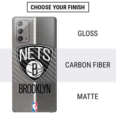 NBA Brooklyn Nets Canvas Galaxy Note20 5G Skin