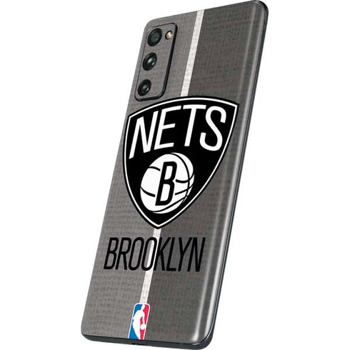 NBA Brooklyn Nets Canvas Galaxy S20 Fan Edition Skin