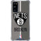 NBA Brooklyn Nets Canvas Galaxy S20 FE Clear Case