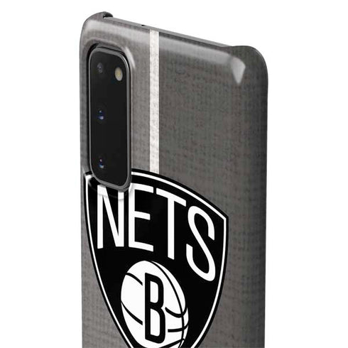 NBA Brooklyn Nets Canvas Galaxy S20 Lite Case