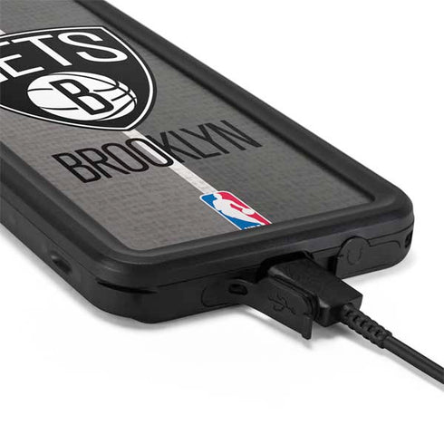 NBA Brooklyn Nets Canvas Galaxy S20 Plus Waterproof Case