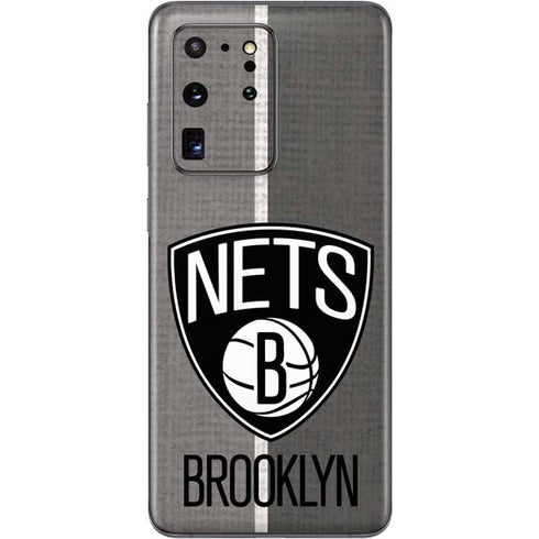 NBA Brooklyn Nets Canvas Galaxy S20 Ultra 5G Skin