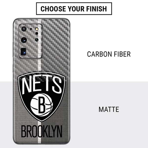 NBA Brooklyn Nets Canvas Galaxy S20 Ultra 5G Skin
