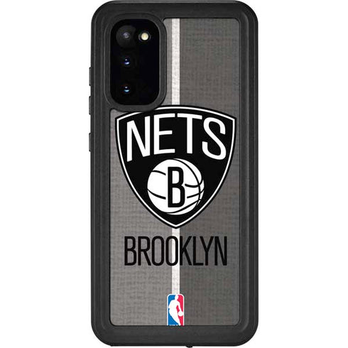 NBA Brooklyn Nets Canvas Galaxy S20 Waterproof Case