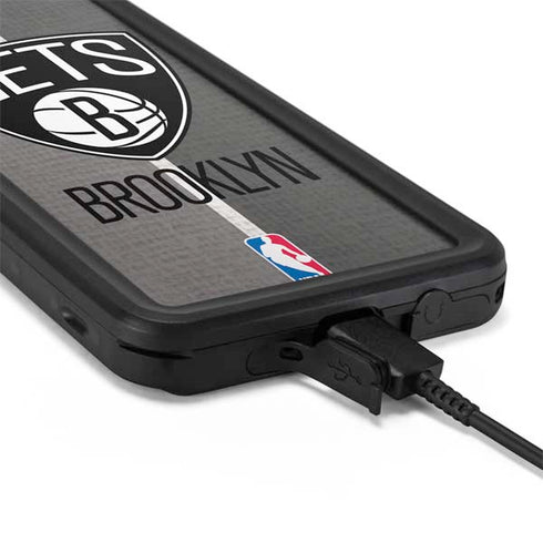NBA Brooklyn Nets Canvas Galaxy S20 Waterproof Case