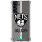 NBA Brooklyn Nets Canvas Galaxy S21 5G Clear Case