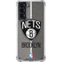 NBA Brooklyn Nets Canvas Galaxy S21 5G Clear Case