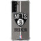NBA Brooklyn Nets Canvas Galaxy S21 FE Clear Case