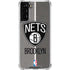 NBA Brooklyn Nets Canvas Galaxy S21 FE Clear Case
