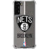 NBA Brooklyn Nets Canvas Galaxy S21 Plus 5G Clear Case