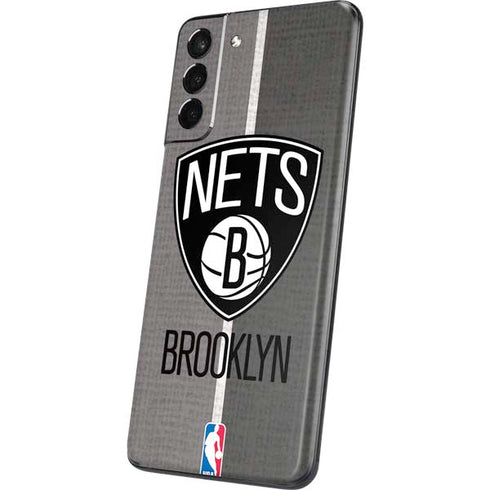 NBA Brooklyn Nets Canvas Galaxy S21 Plus 5G Skin