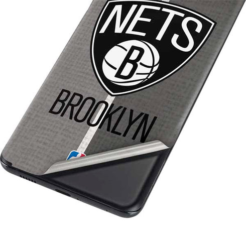 NBA Brooklyn Nets Canvas Galaxy S21 Plus 5G Skin