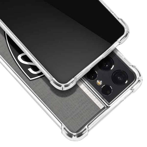 NBA Brooklyn Nets Canvas Galaxy S21 Ultra 5G Clear Case
