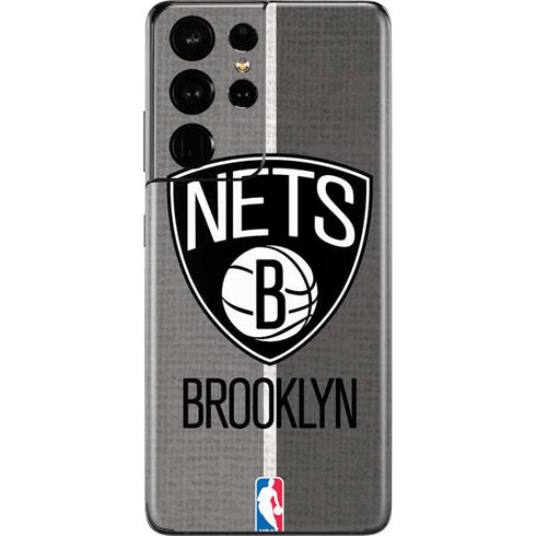 NBA Brooklyn Nets Canvas Galaxy S21 Ultra 5G Skin