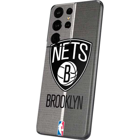 NBA Brooklyn Nets Canvas Galaxy S21 Ultra 5G Skin