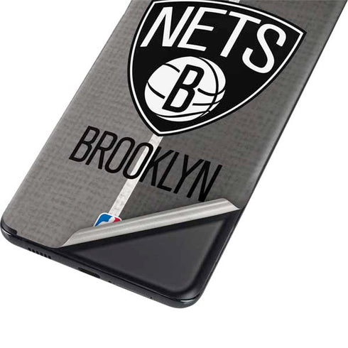 NBA Brooklyn Nets Canvas Galaxy S21 Ultra 5G Skin