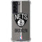 NBA Brooklyn Nets Canvas Galaxy S22 Clear Case