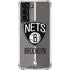 NBA Brooklyn Nets Canvas Galaxy S22 Clear Case