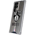 NBA Brooklyn Nets Canvas Galaxy S22 Ultra Clear Case