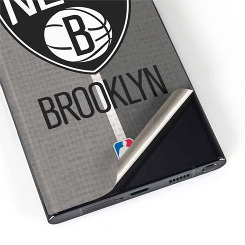 NBA Brooklyn Nets Canvas Galaxy S22 Ultra Skin