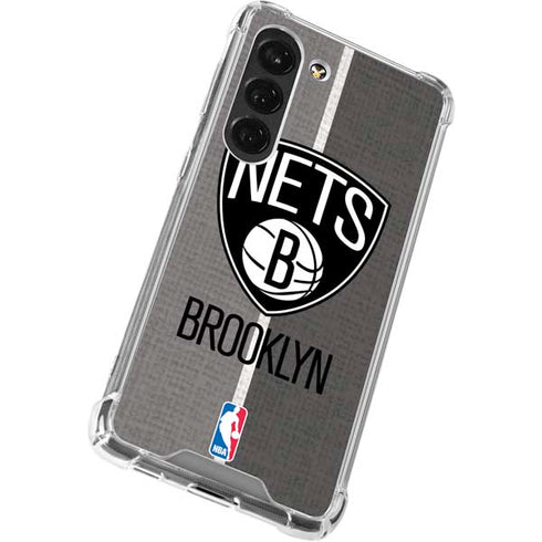 NBA Brooklyn Nets Canvas Galaxy S23 Clear Case