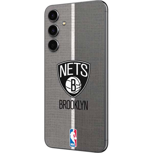 NBA Brooklyn Nets Canvas Galaxy S23 FE Skin