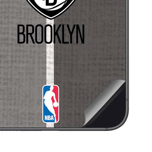 NBA Brooklyn Nets Canvas Galaxy S23 FE Skin