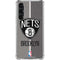 NBA Brooklyn Nets Canvas Galaxy S23 Plus Clear Case