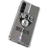 NBA Brooklyn Nets Canvas Galaxy S23 Plus Clear Case