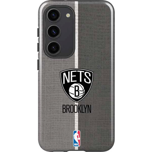 NBA Brooklyn Nets Canvas Galaxy S23 Pro Case