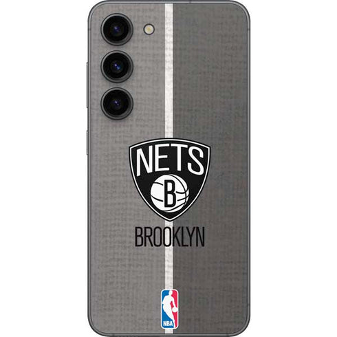NBA Brooklyn Nets Canvas Galaxy S23 Skin