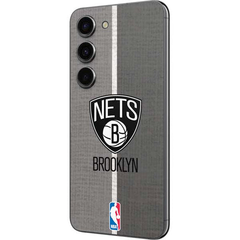 NBA Brooklyn Nets Canvas Galaxy S23 Skin