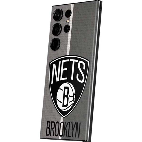 NBA Brooklyn Nets Canvas Galaxy S23 Ultra Skin