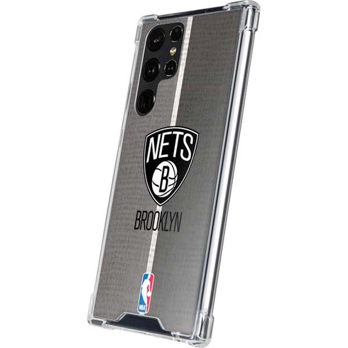 NBA Brooklyn Nets Canvas Galaxy S24 Ultra Clear Case