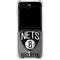 NBA Brooklyn Nets Canvas Galaxy Z Flip5 5G Clear Case