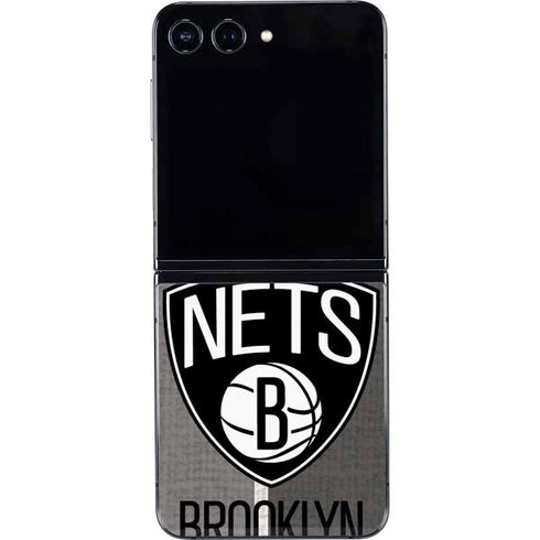 NBA Brooklyn Nets Canvas Galaxy Z Flip5 5G Skin