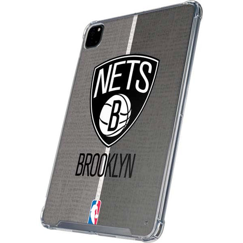 NBA Brooklyn Nets Canvas iPad Pro 12.9in (2020) Clear Case