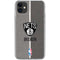 NBA Brooklyn Nets Canvas iPhone 11 Clear Case