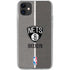 NBA Brooklyn Nets Canvas iPhone 11 Clear Case
