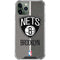 NBA Brooklyn Nets Canvas iPhone 11 Pro Max Clear Case