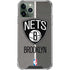 NBA Brooklyn Nets Canvas iPhone 11 Pro Max Clear Case
