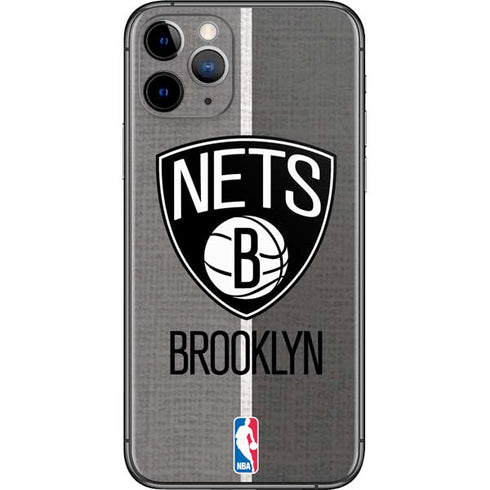 NBA Brooklyn Nets Canvas iPhone 11 Pro Skin