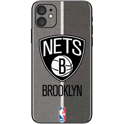 NBA Brooklyn Nets Canvas iPhone 11 Skin
