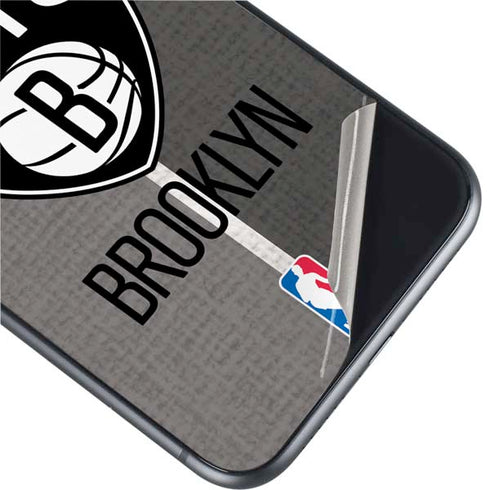 NBA Brooklyn Nets Canvas iPhone 11 Skin