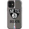 NBA Brooklyn Nets Canvas iPhone 12 Impact Case
