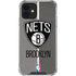 NBA Brooklyn Nets Canvas iPhone 12 Mini Clear Case