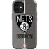 NBA Brooklyn Nets Canvas iPhone 12 Mini Impact Case