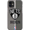 NBA Brooklyn Nets Canvas iPhone 12 Mini Lite Case